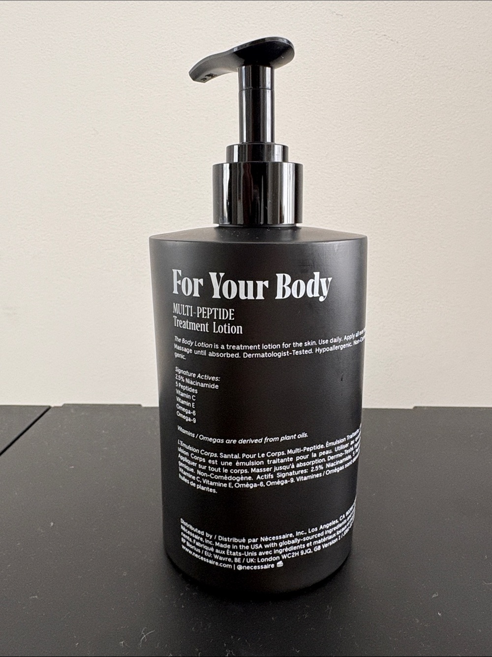 Nécessaire The Body Lotion Santal 15.2 oz | Multi-Peptide Body Lotion - Picture 2 of 3